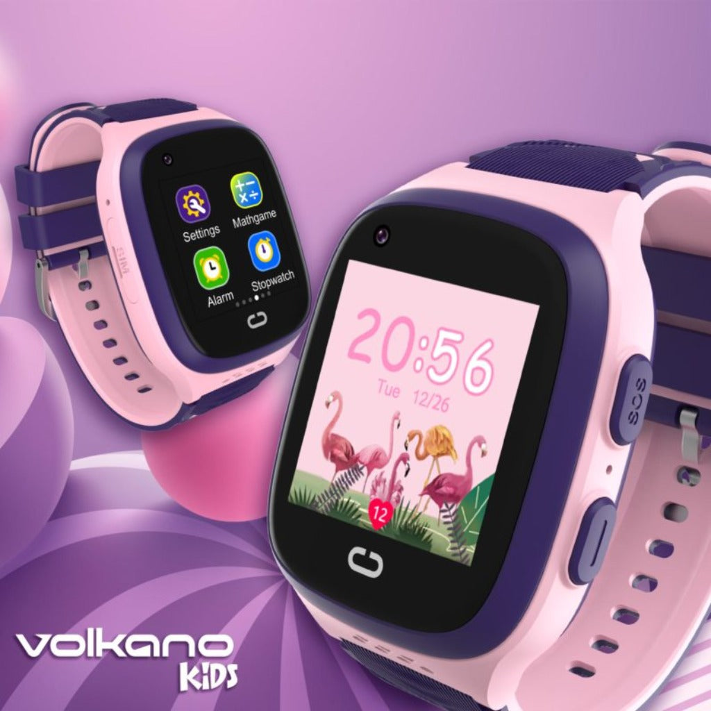 Volkano Find Me 4G Series GPS Tracking Watch with Camera Blue VK-5032-