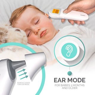 BABYWOMBWORLD 3-IN-1 INFRARED EAR & FOREHEAD THERMOMETER