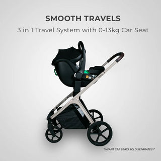 CHELINO PLATINUM LUNAR II & CYBEX CLOUD G TRAVEL SYSTEM