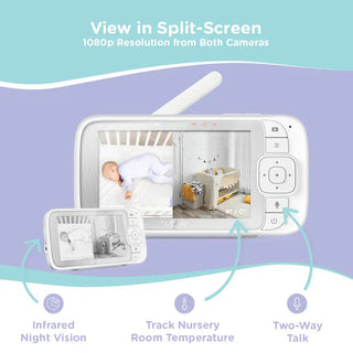 HUBBLE NURSERY PAL DUAL VISION WI-FI VIDEO MONITOR