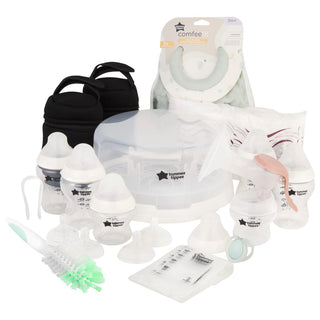 TOMMEE TIPPEE MICROWAVE STERILISER & BREASTPUMP KIT