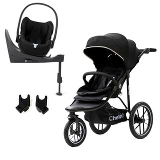 CHELINO PLATINUM URBAN RIDER & CYBEX CLOUD T TRAVEL SYSTEM