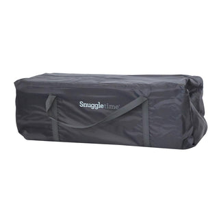 SNUGGLETIME CAMP COT WITH CHANGER AND SIDE STORAGE