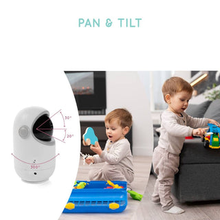 BABYWOMBWORLD 3.2" ROTATING VIDEO BABY MONITOR BWW802